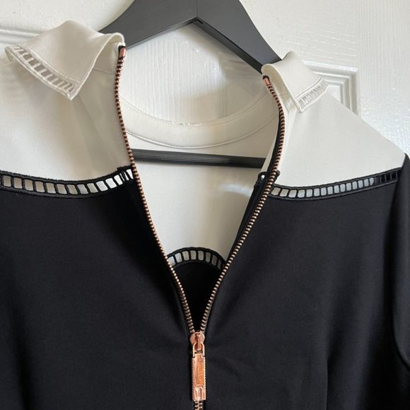 Ted Baker Pippiy Ladder Lace Skater Dress size 6 - Picture 4 of 6